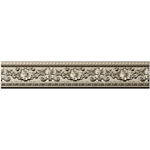 Ornate Floral Baguette STL 3D Model for CNC Router