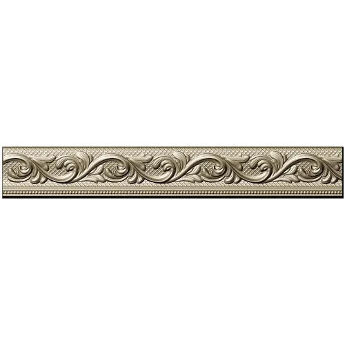 Ornamental Acanthus Baguette STL for CNC