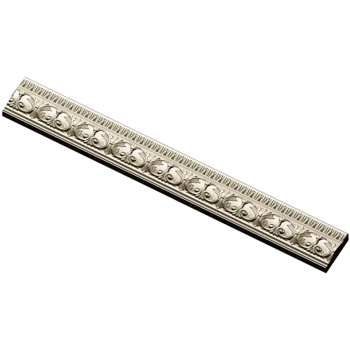 Acanthus Rosette Baguette - STL 3D model for CNC