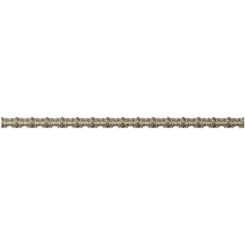 Ornamental Fleuron Baguette - STL molding for CNC