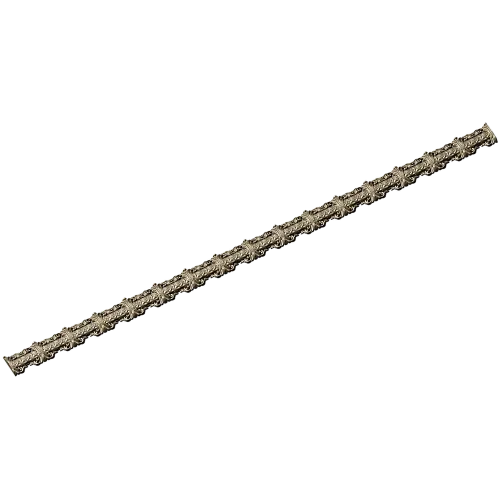 Ornamental Fleuron Baguette - STL molding for CNC