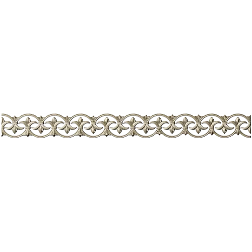 Aurelia Wreath - STL 3D model for CNC baguette border