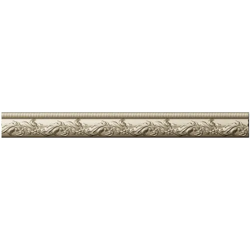 Classical Floral Baguette STL for CNC Milling