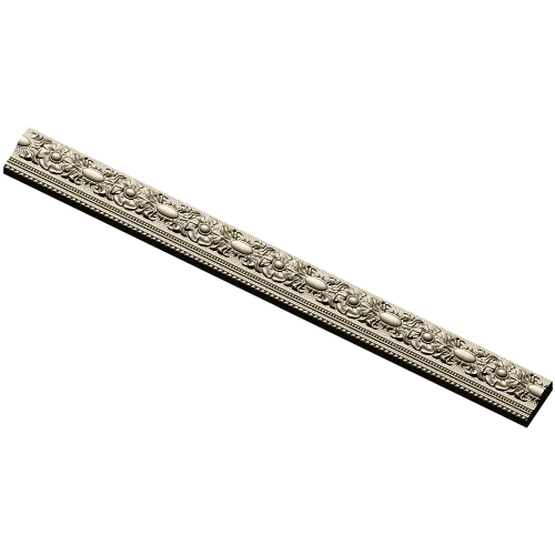 Рельефный багет с овальными медальонами - 3D модель STL для ЧПУ
