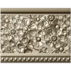 Флорентийский фриз - багет с цветочным рельефом (STL)