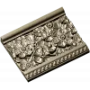 Флорентийский фриз - багет с цветочным рельефом (STL)