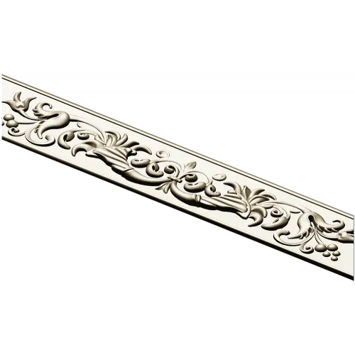 Regal Acanthus Baguette - STL 3D model for CNC carving