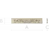 Regal Acanthus Baguette - STL 3D model for CNC carving
