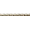 Rosette Scroll Half-Round Baguette - STL 3D Model for CNC