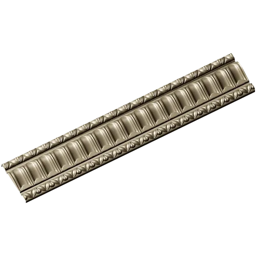 Classic Arched Baguette STL for CNC