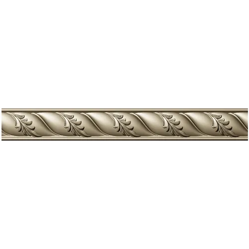 Acanthus Wave Baguette - STL 3D model for CNC carving