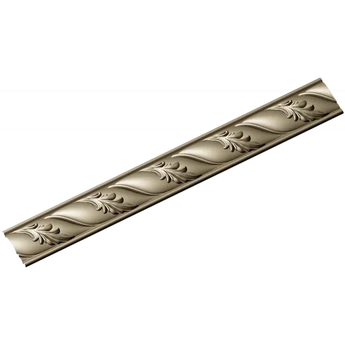Acanthus Wave Baguette - STL 3D model for CNC carving