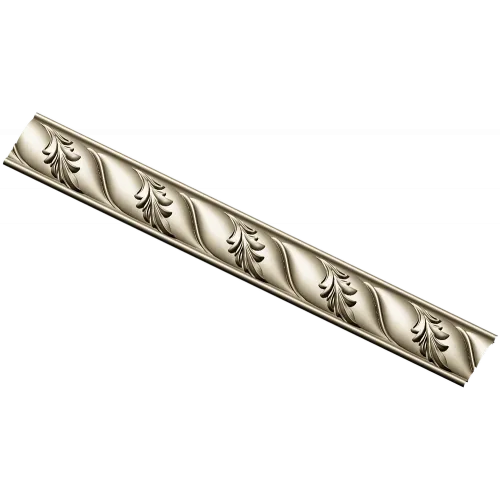 Acanthus Wave Baguette - STL 3D model for CNC carving