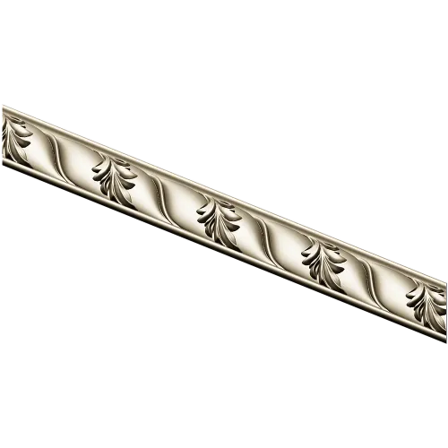 Acanthus Wave Baguette - STL 3D model for CNC carving
