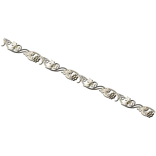 Grapevine baguette STL 3D model for CNC milling