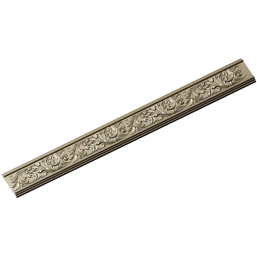Ornate Acanthus Baguette - STL 3D Model for CNC