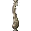 Carved Cabriole Leg STL Model for CNC
