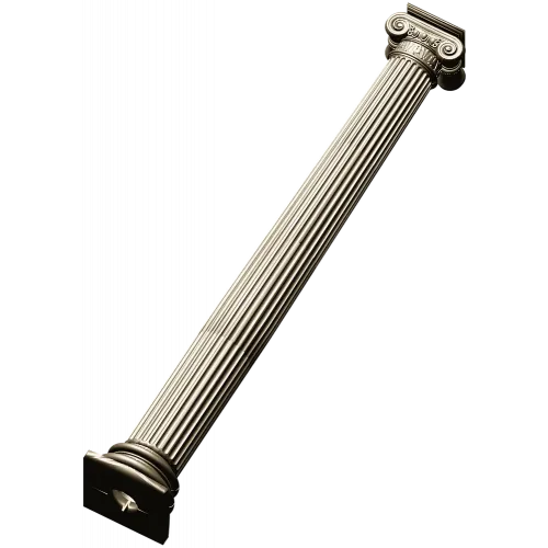 Ionic fluted column STL 3D model for CNC