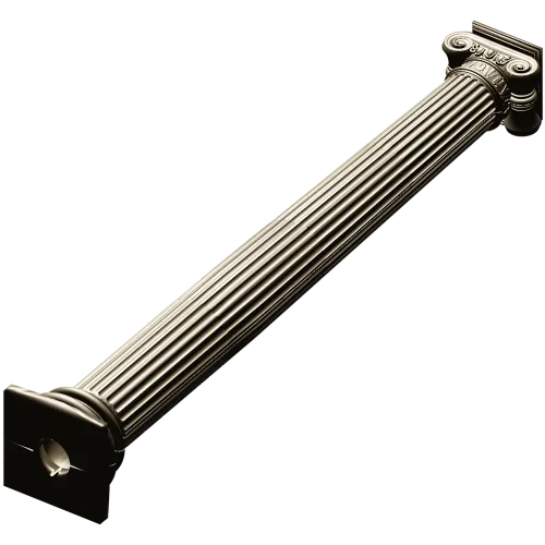 Ionic fluted column STL 3D model for CNC