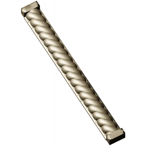 Rope-Twist Baluster STL 3D Model for CNC Milling
