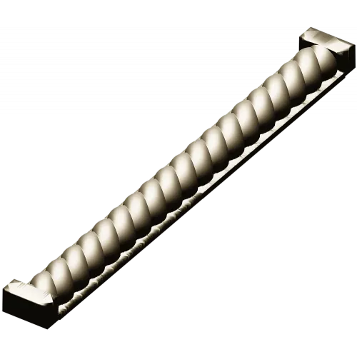 Rope-Twist Baluster STL 3D Model for CNC Milling