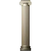 Ionic column STL 3D model for CNC router