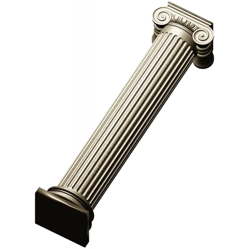 Ionic column STL 3D model for CNC router