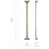 Витая балясина STL - 3D модель для ЧПУ