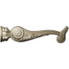 Ornate Acanthus Scroll STL model for CNC milling