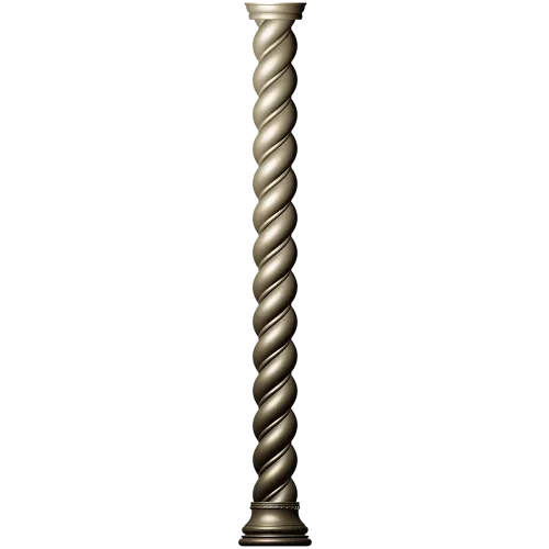 Spiral baluster 3D model STL for CNC routing