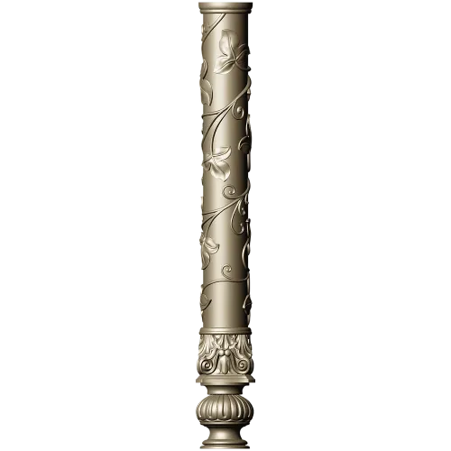 Балясина "Лиана" - 3D STL модель для ЧПУ