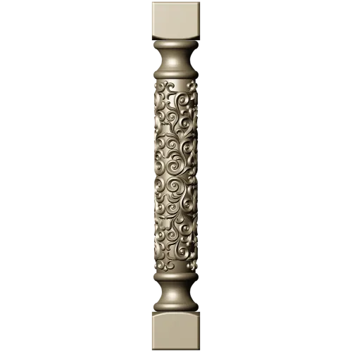 Aurelia Ornamental Baluster - STL 3D Model for CNC Milling