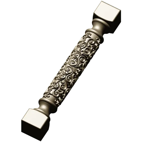 Aurelia Ornamental Baluster - STL 3D Model for CNC Milling