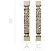 Aurelia Ornamental Baluster - STL 3D Model for CNC Milling