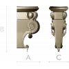 Volute Corbel 3D Model (STL) for CNC
