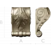 Acanthus Scroll Corbel - STL 3D model for CNC milling