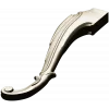 Rococo Scroll Furniture Leg - STL 3D model for CNC