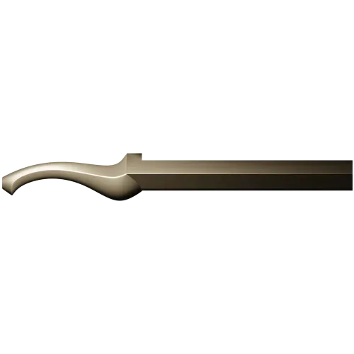 Swan-Scroll Baluster - STL 3D model for CNC