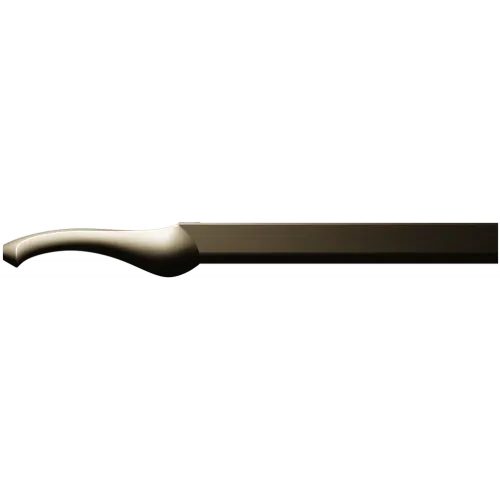 Swan-Scroll Baluster - STL 3D model for CNC