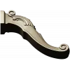 Auric Scroll - ornate furniture leg STL 3D model for CNC