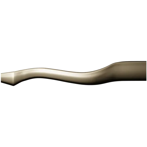 S-shaped baluster STL 3D model for CNC carving