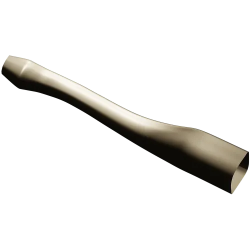 S-shaped baluster STL 3D model for CNC carving