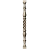 Spiral turned baluster - STL 3D model for CNC milling