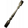 Baroque Rope Baluster STL for CNC milling
