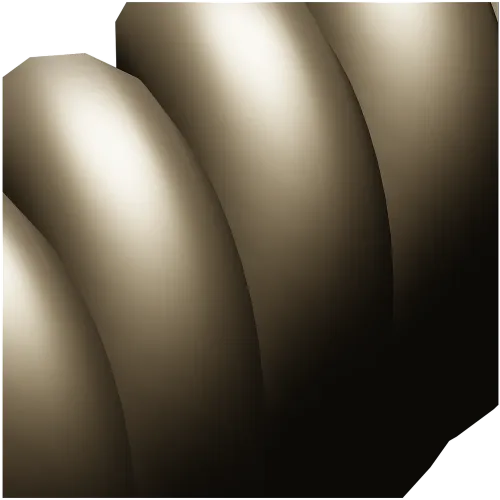 Baroque Rope Baluster STL for CNC milling