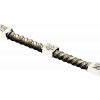 Florentine Rosette Twisted Baluster STL for CNC
