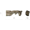 Резная ножка в стиле рококо - 3D модель STL для ЧПУ