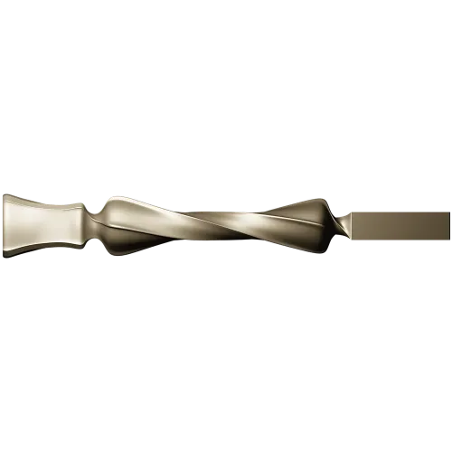 Twisted Decorative Baluster STL for CNC