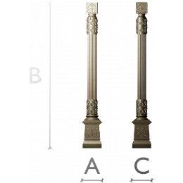 Regal Acanthus Baluster