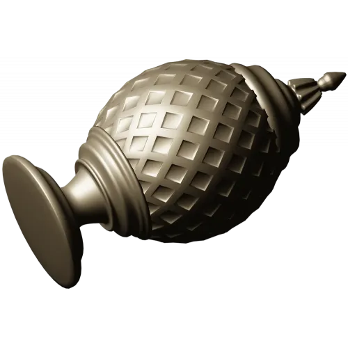 Навершие "Ананас" - 3D STL модель для ЧПУ